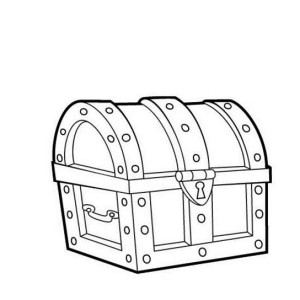 how to draw treasure chests