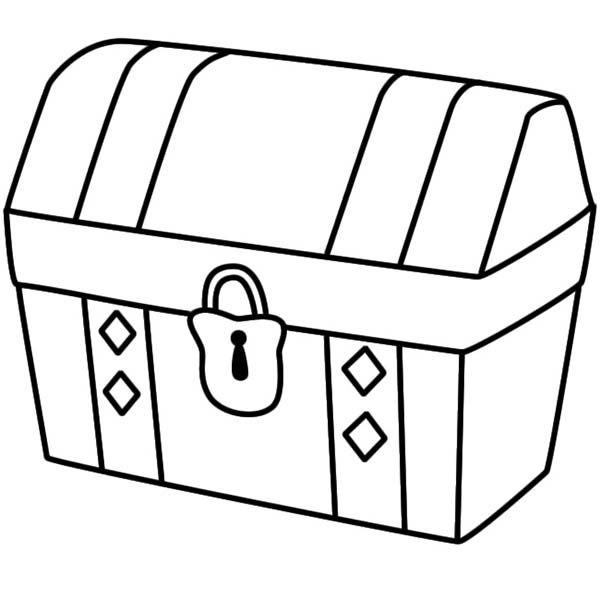 how to draw treasure chests