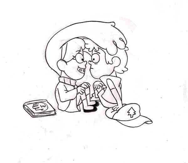 mabel and dipper coloring pages - photo #27
