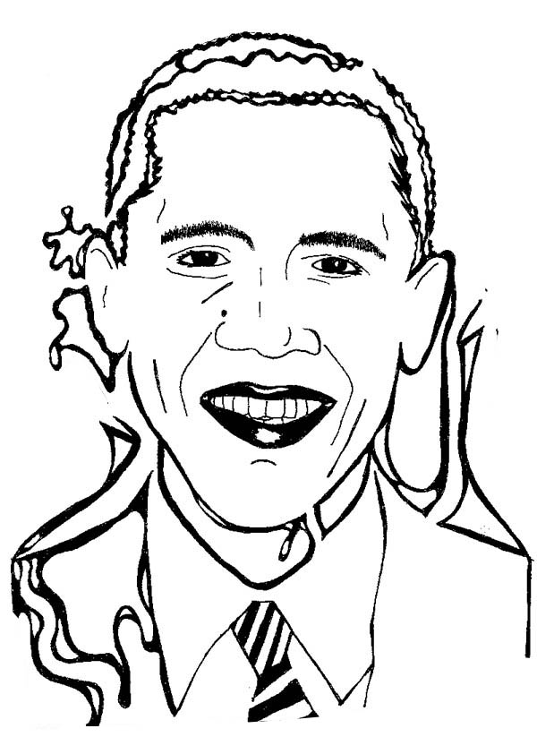 obama coloring pages printable - photo #42