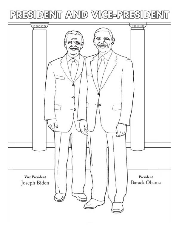 obama biden coloring pages - photo #7