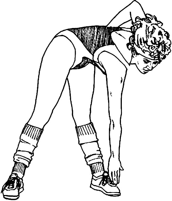 exercise print out coloring pages - photo #15